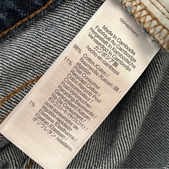 MADEWELL - THE PERFECT VINTAGE JEAN IN HOYE WASH - SIZE 26 - HIGH RISE - Picture 13 of 14